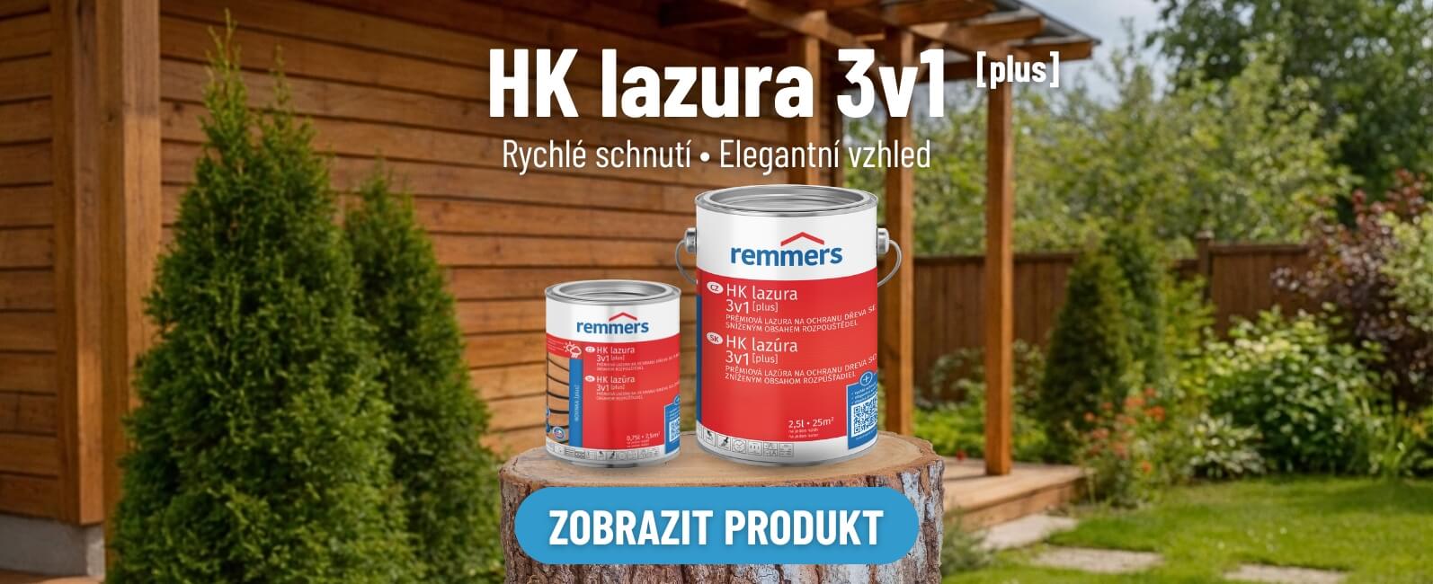 REMMERS HK lazura 3v1 Plus