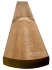 Plotovka dřevěná ThermoWood® borovice - pohled z čela