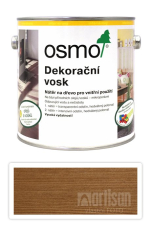 OSMO Dekorační vosk transparentní 2.5 l Dub 3164