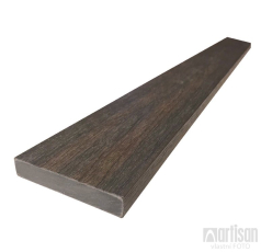 WPC dřevoplastové plotovky Dřevoplus Profi rovné 15x80x1000 - Walnut (ořech)