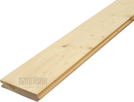 Podlahové palubky 27x146x3000 Smrk, kvalita AB, bez zadních drážek
