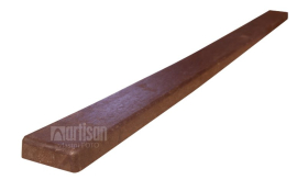 Plastové prkno lavičkové Transform 120x40x1200, hnědé - recyklát