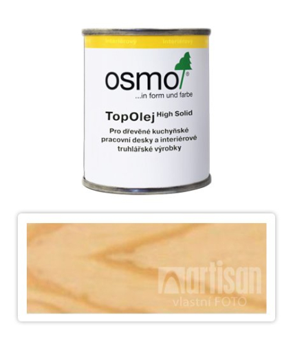 OSMO Top olej na nábytek a kuchyňské desky 0.125 l Bezbarvý mat 3058