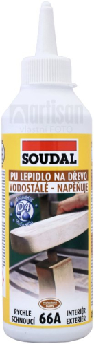SOUDAL PU lepidlo na dřevo 66A 250 g