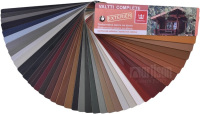 TIKKURILA Vzorník Valtti Complete, Valtti Plus Complete, Supi Sauna Finish - vějíř