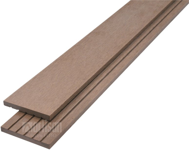 WPC Zakončovací lišta plochá LamboDeck 8x73x2900 - Teak