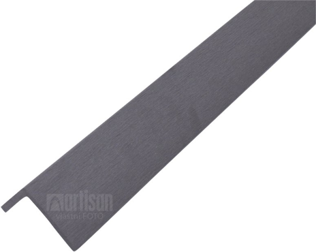 WPC Zakončovací lišta "L" LamboDeck 55x55x2900 - Dark Grey