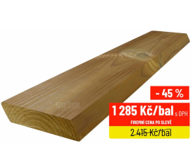 Fasádní obklady - Rhombus SSS - 20x92x3000 ThermoWood® borovice, TD 212°C