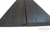 WPC dřevoplastové plotovky Dřevoplus Profi rovné 15x80x1300 - Walnut (ořech) - řez