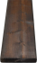 Plotovky dřevěné rovné, severský smrk barvené - odstín palisandr 18x95x1000, kvalita AB