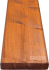 Plotovky dřevěné rovné, severský smrk barvené - odstín borovice 18x95x1800, kvalita AB