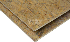 OSB deska 25x675x2500 - 4 PD (pero/drážka po celém obvodu desky)